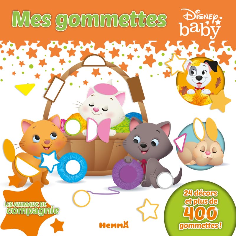 Disney Baby - Mes gommettes - Les animaux de compagnie - Livre de gommettes - Dès 3 ans book