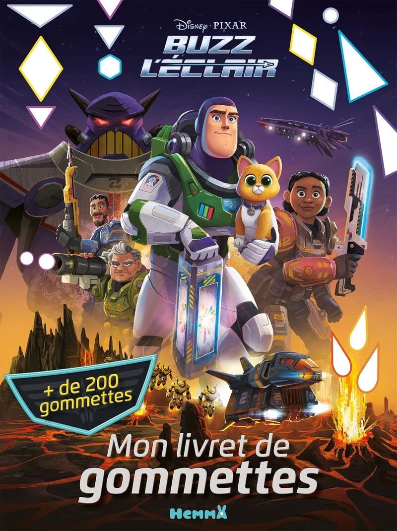 Disney Pixar Buzz l'Eclair - Mon livret de gommettes: Avec plus de 200 gommettes Hobbies & Crafts