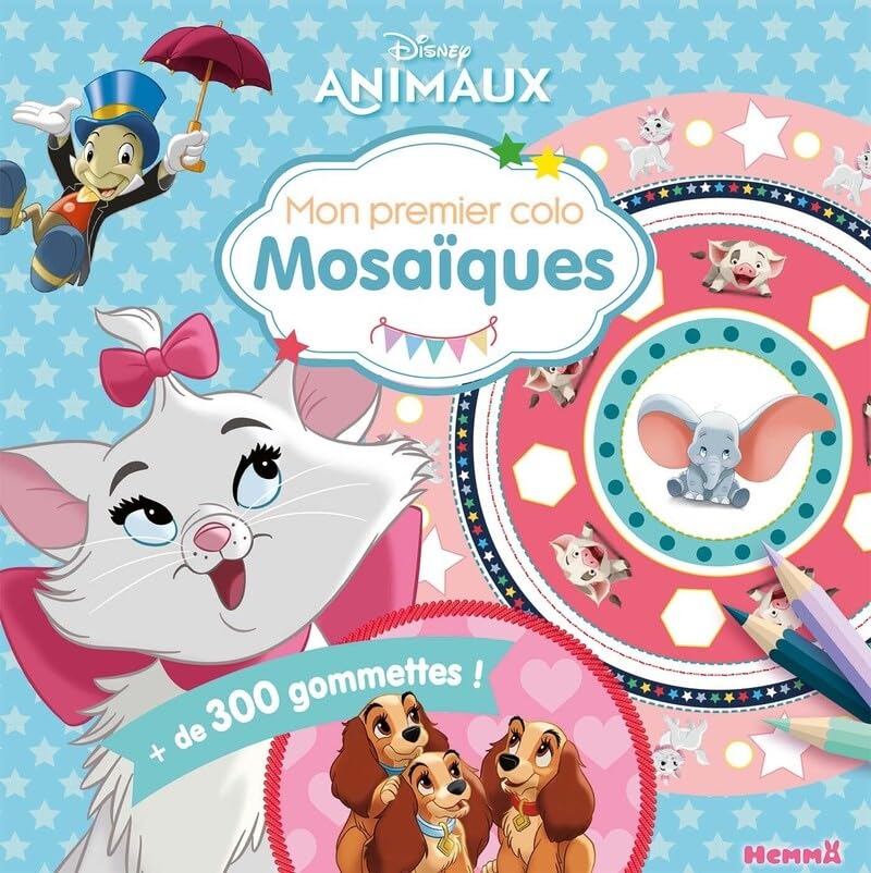 Disney Animaux - Mon premier colo mosaïques - Mandalas et animaux - Livre de coloriage - Dès 4 ans book