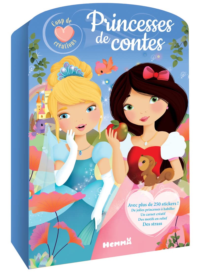 Coup de coeur créations - Princesses de contes - Coffret silhouetté - Dès 5 ans book