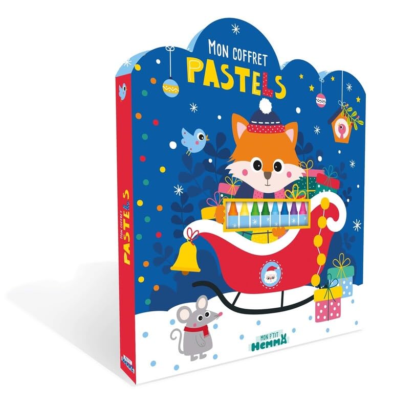 Mon P'tit Hemma – Mon coffret Pastels – Noël - Coffret créatif avec pastels – Dès 3 ans book