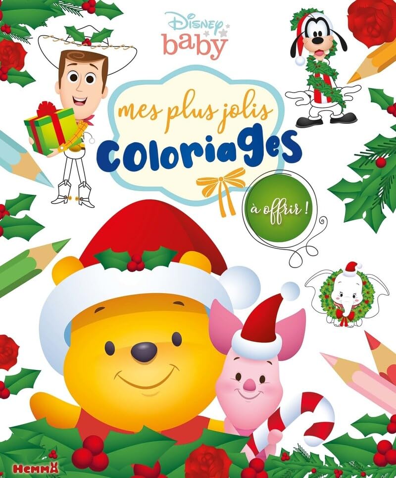 Disney Baby - Mes plus jolis coloriages à offrir (Noël) Hobbies & Crafts