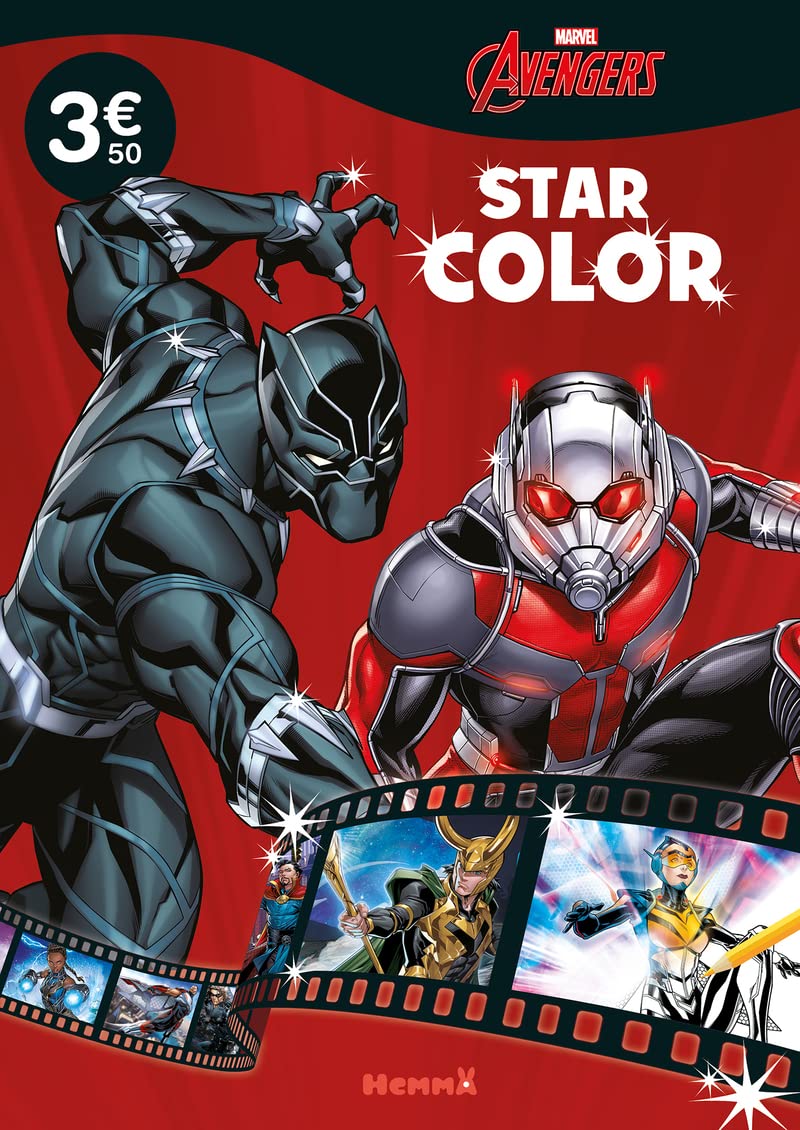 Marvel Avengers - Star Color – Livre de coloriage – Dès 4 ans book
