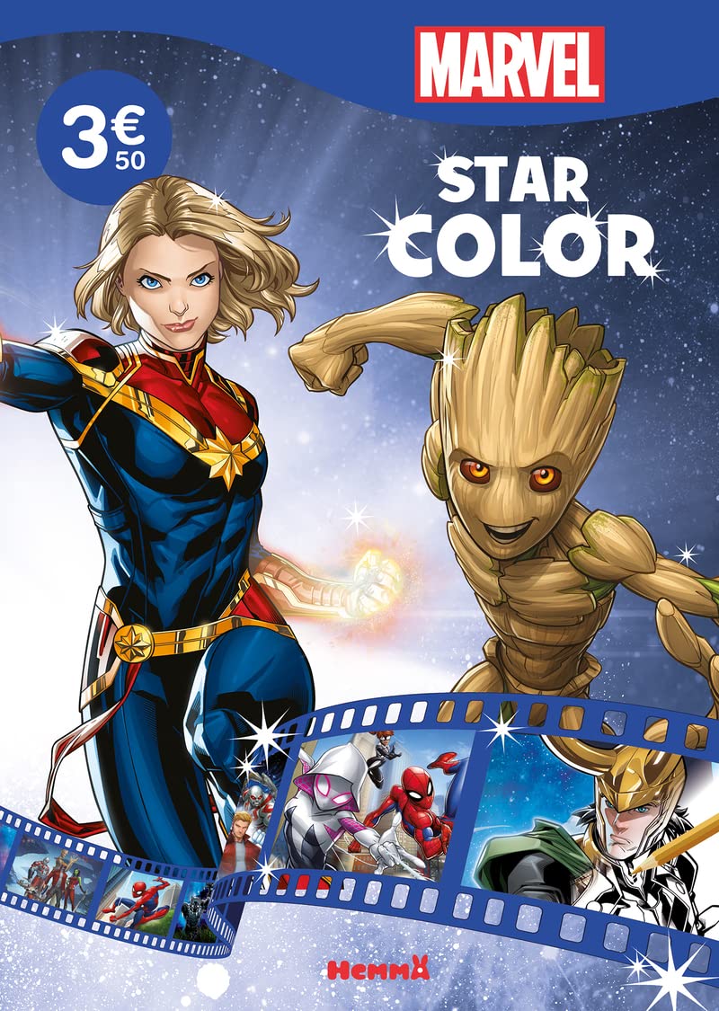 Marvel - Star Color – Livre de coloriage – Dès 4 ans book
