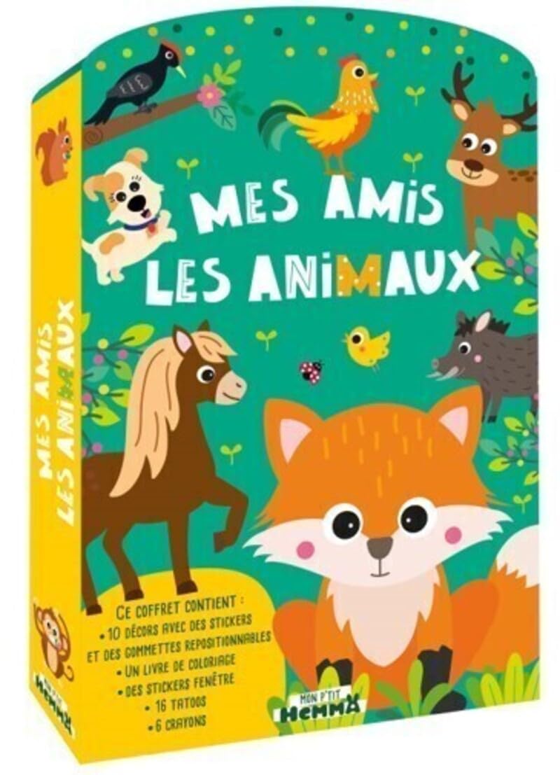 Mon P'tit Hemma - Coffret - Mes amis les animaux – Dès 3 ans book