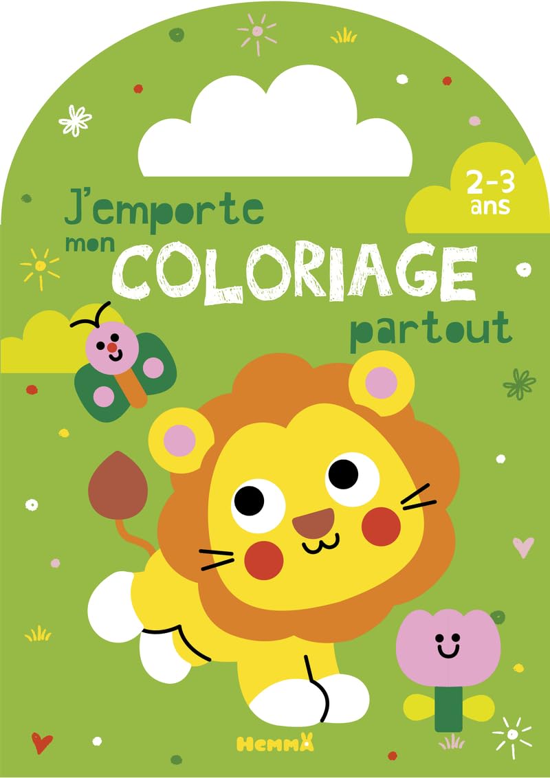 J'emporte mon coloriage partout - Album à colorier avec poignée – Dès 2 ans book