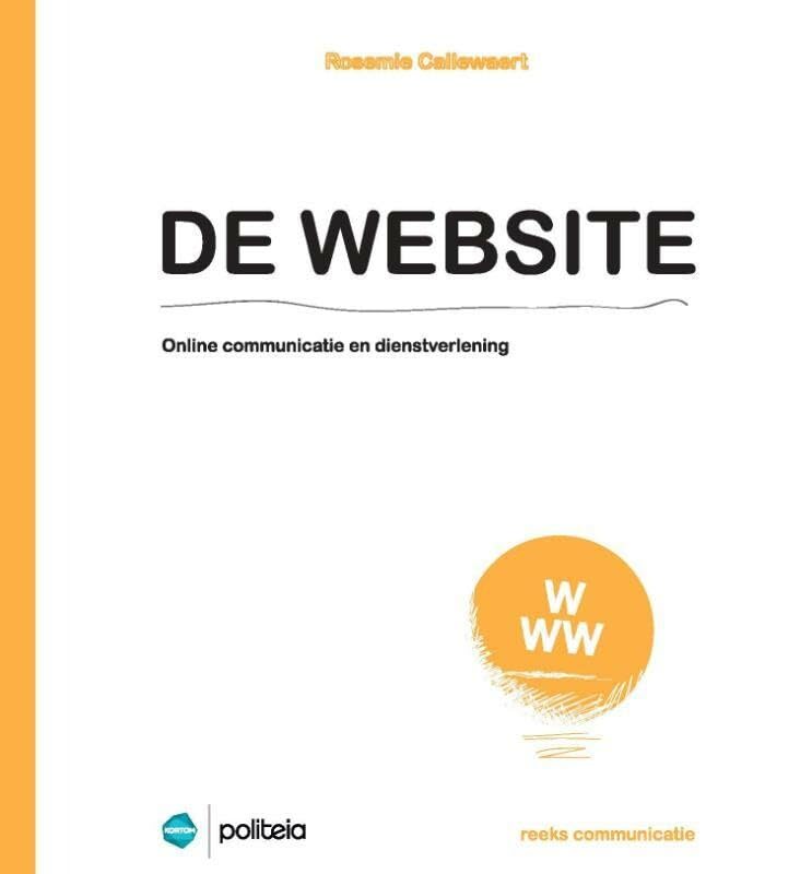 De website: online communicatie en dienstverlening book