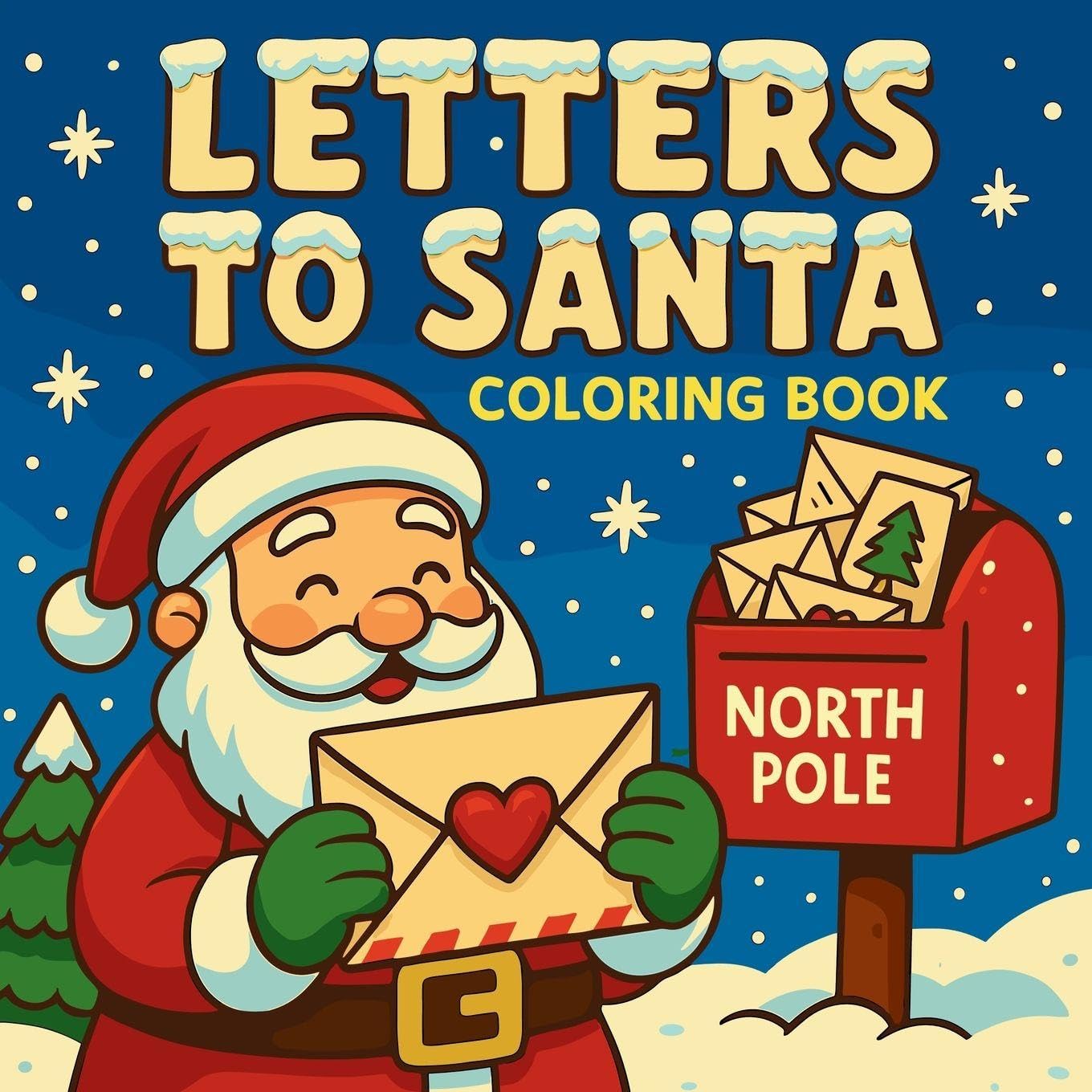 Letters to Santa - Coloring Book Non-fiction