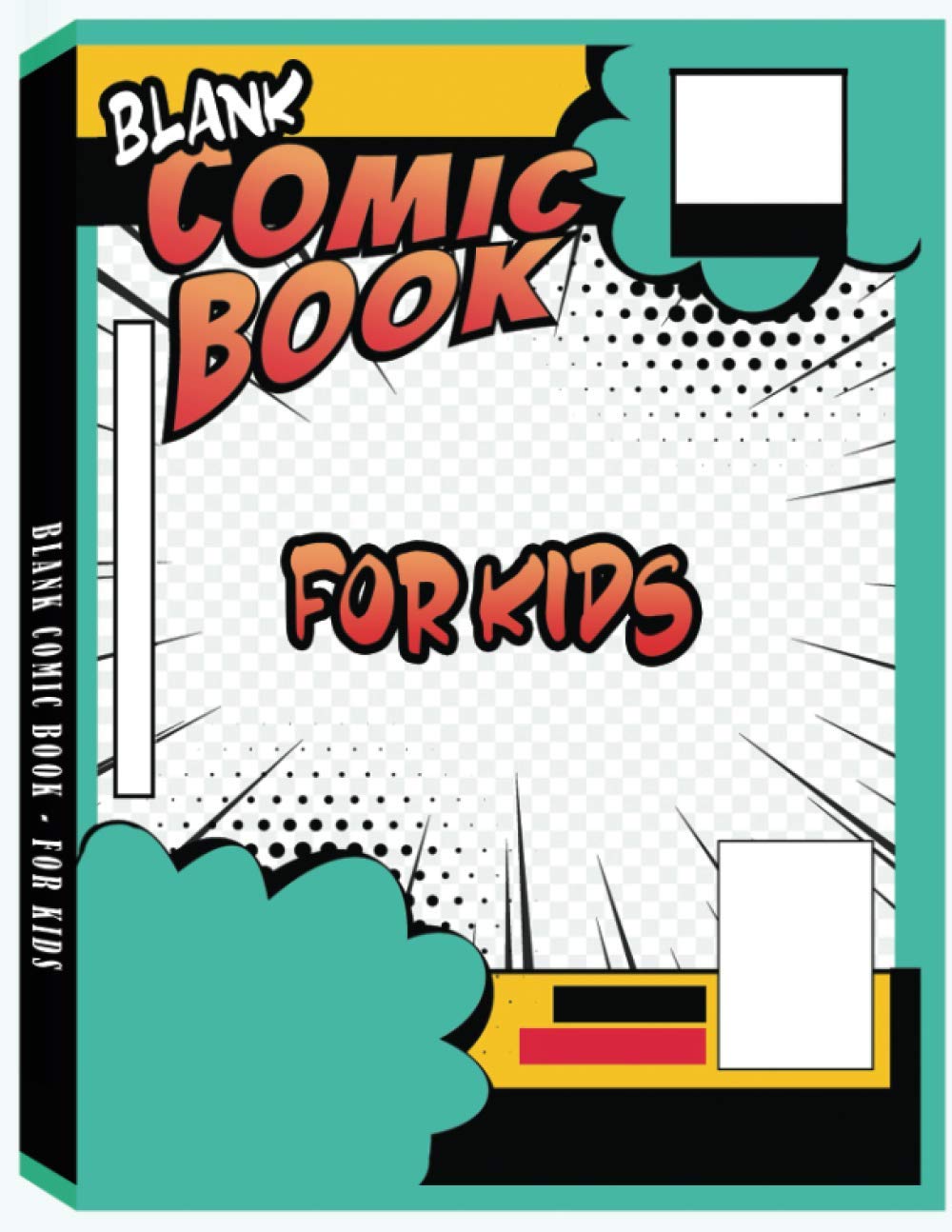 Blank Comic Book for Kids: Draw Your Own Comics – 8.5” x11” Sketchbook, Variety of Templates, Express your Creativity Non-fiction