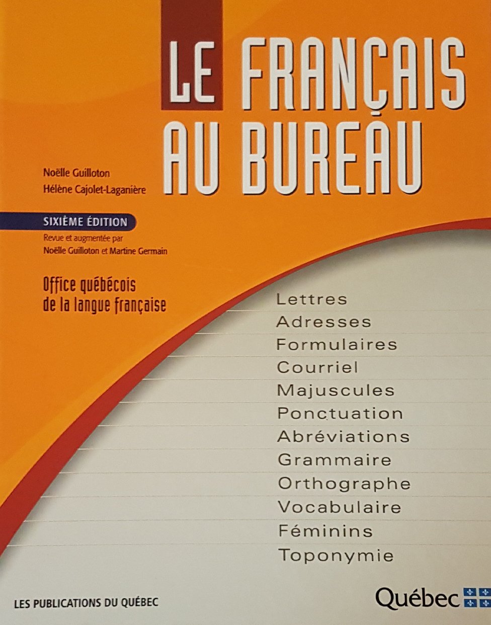 LE FRANCAIS AU BUREAU 6E ED. Social Sciences