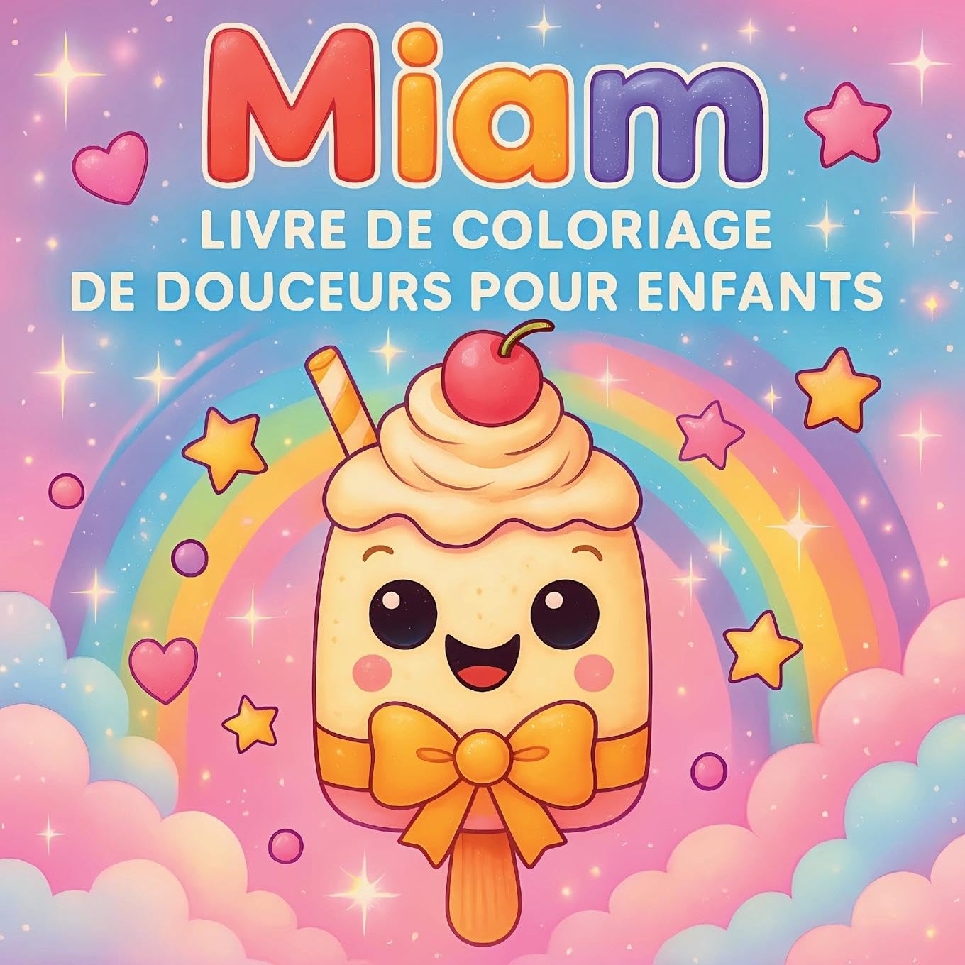 Miam - Livre de coloriage de douceurs pour enfants Tiptoi & Games