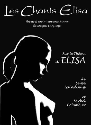 Chants d'Elisa Themes et Variations Piano Solo Books