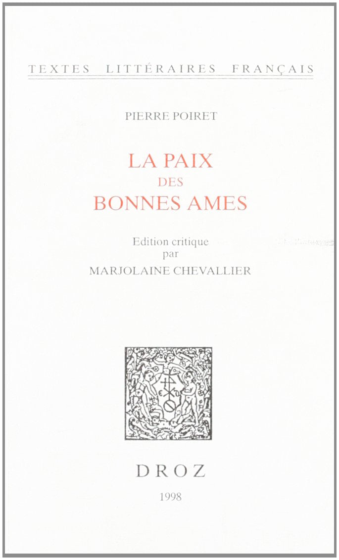 La paix des bonnes âmes Books