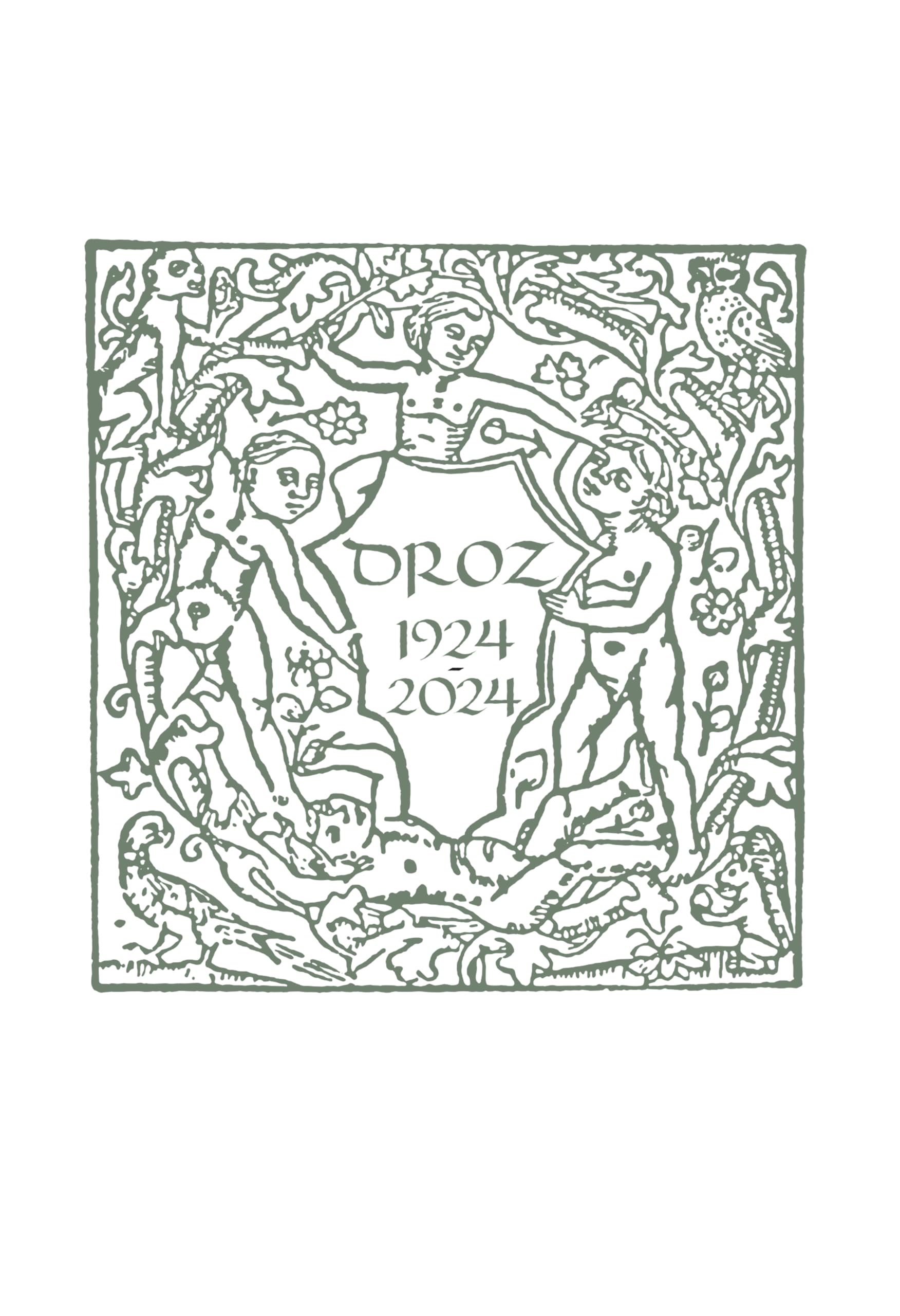 Droz 1924-2024: Portraits et anthologie book