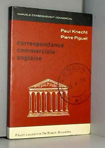 Correspondance commerciale anglaise (Scolaire et parascolaire) Books
