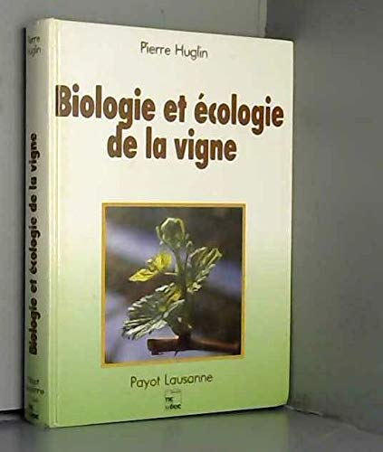 Biologie et écologie de la vigne Books