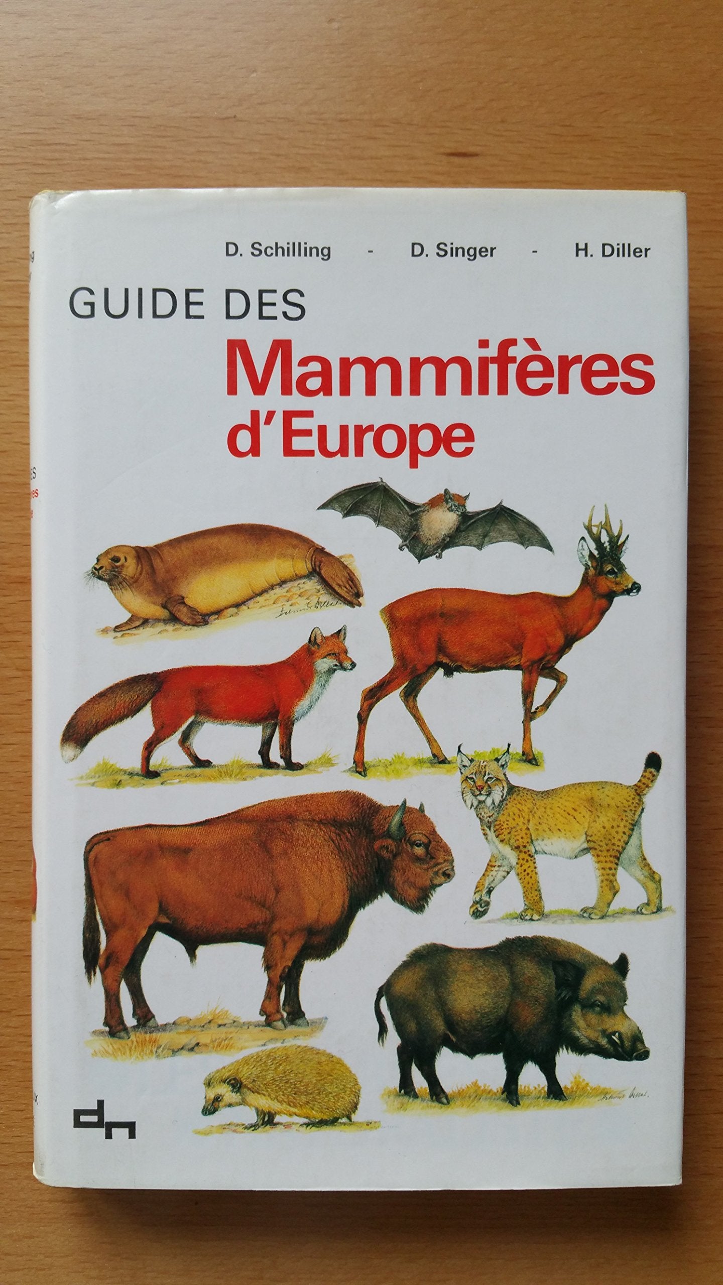 Guide des mammifères d'europe 022197 (Beautés de la N.) Books