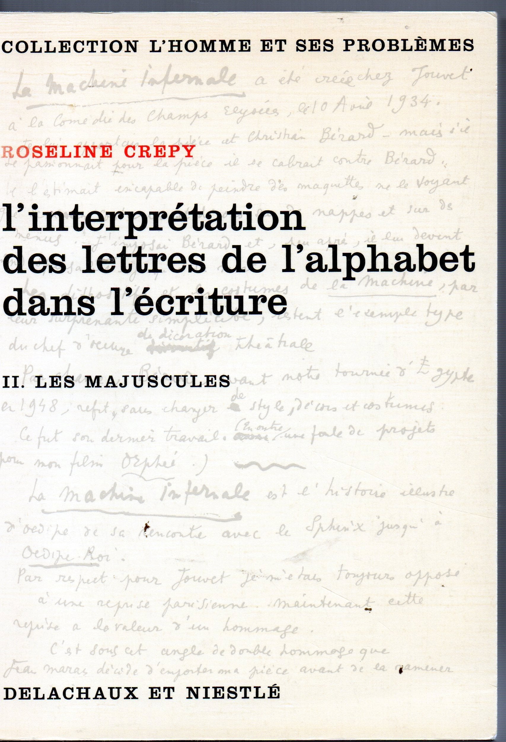 L'interprétation des lettres de l'alphabet dans l'écriture, tome 2 book