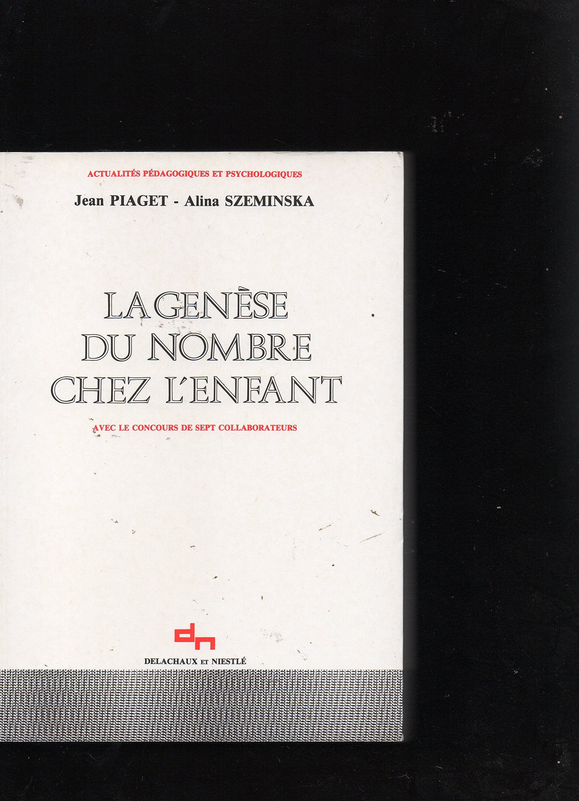 La Genese Du Nombre Chez L'Enfant. 7eme Edition Books