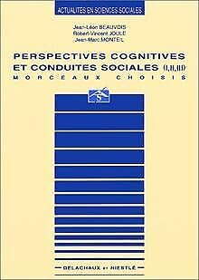 Perspectives Cognitives Et Conduites Sociales Books