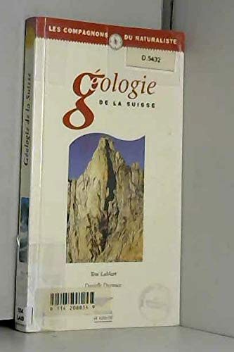 Géologie de la Suisse book