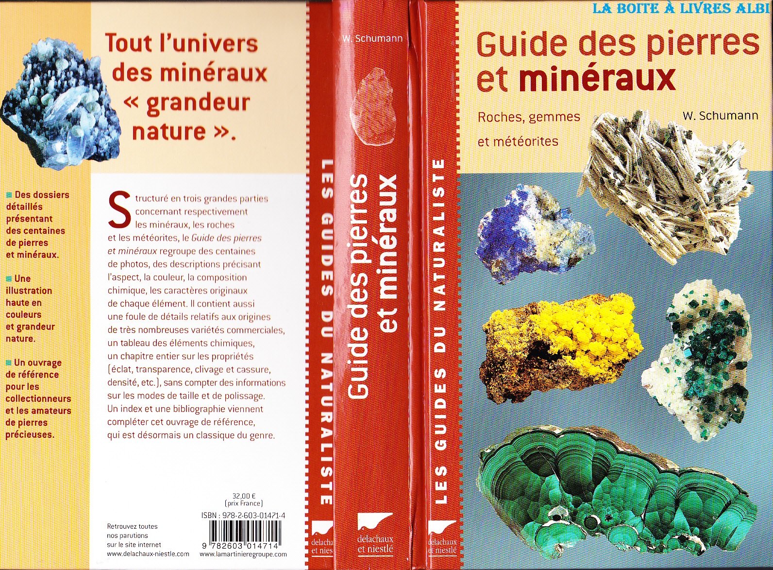 Guide des pierres et minéraux: Roches, gemmes et météorites Books