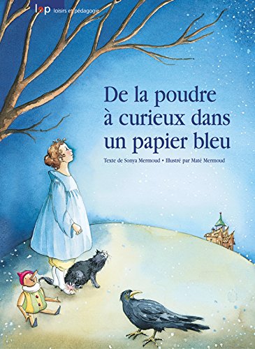 De la poudre à curieux dans un papier bleu book
