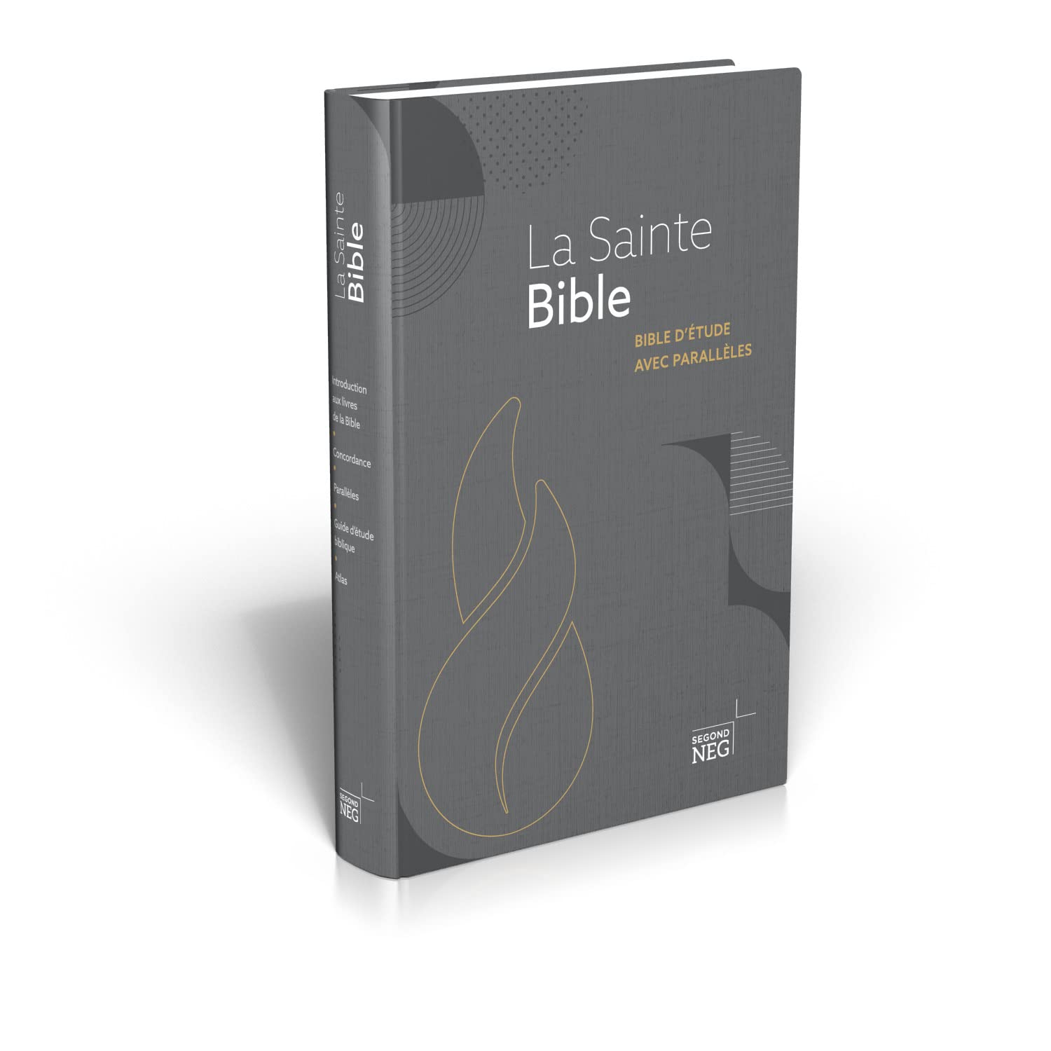 Bible d'étude Segond NEG à parallèles, illustrée : couverture rigide book