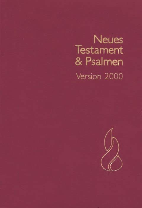 Schlachter N.T. & Psalmen: Schlachter 2000, Grossdruckausgabe, Broschiert, Rot book