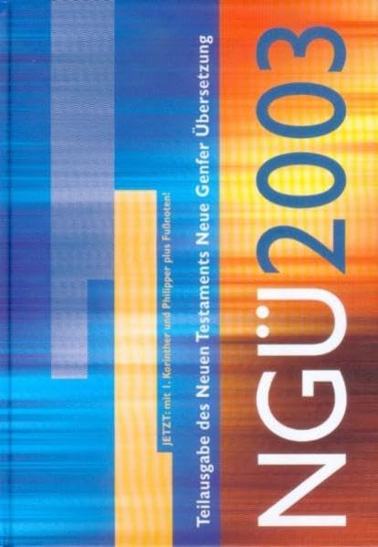 N.T. 2003, Neue Genfer Übersetzung, Teilausgabe Religion & Esotericism