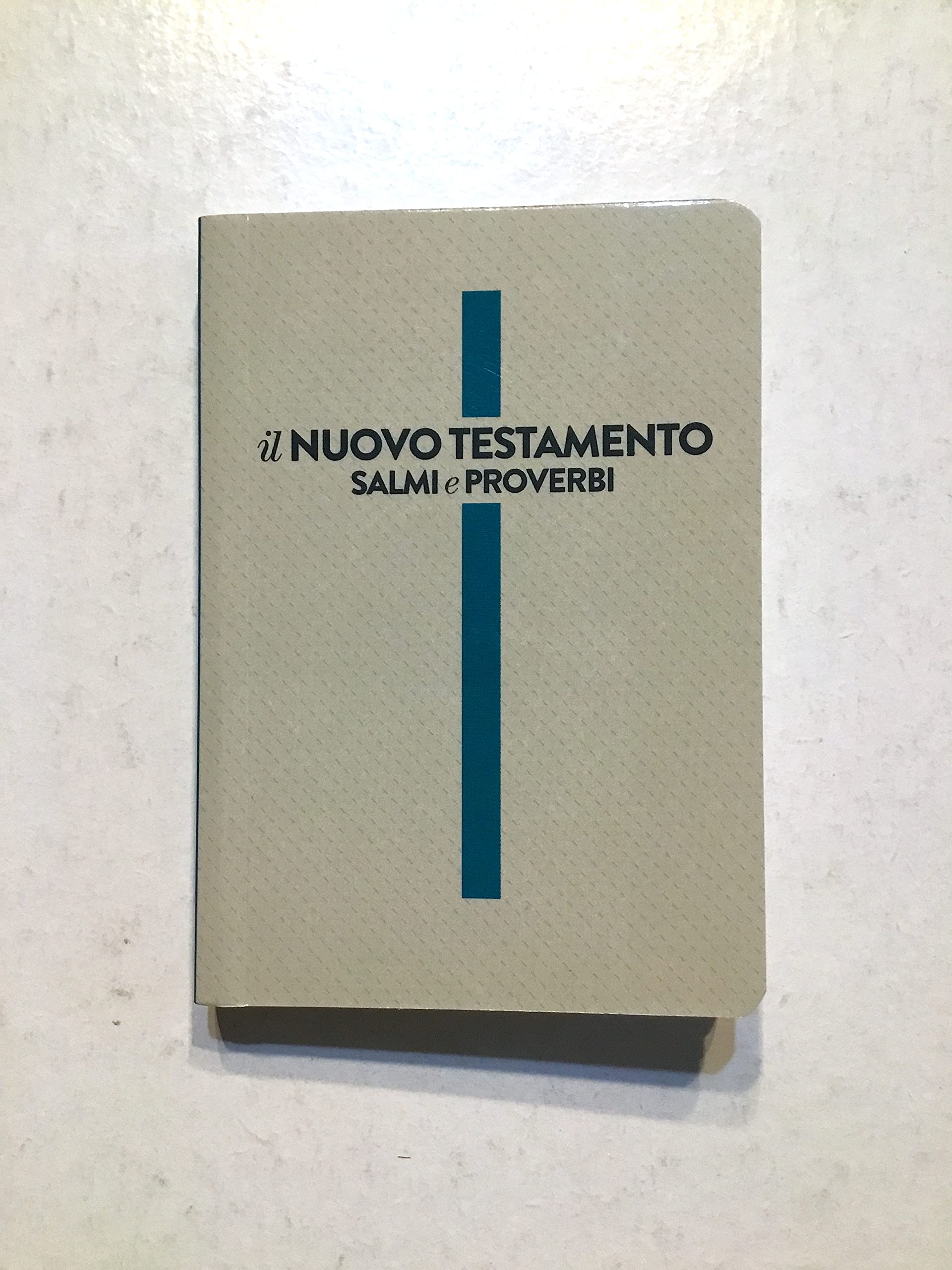 Nuovo Testamento N.R. f. to cm. 8x12 con Salmi e Proverbi Religion & Esotericism