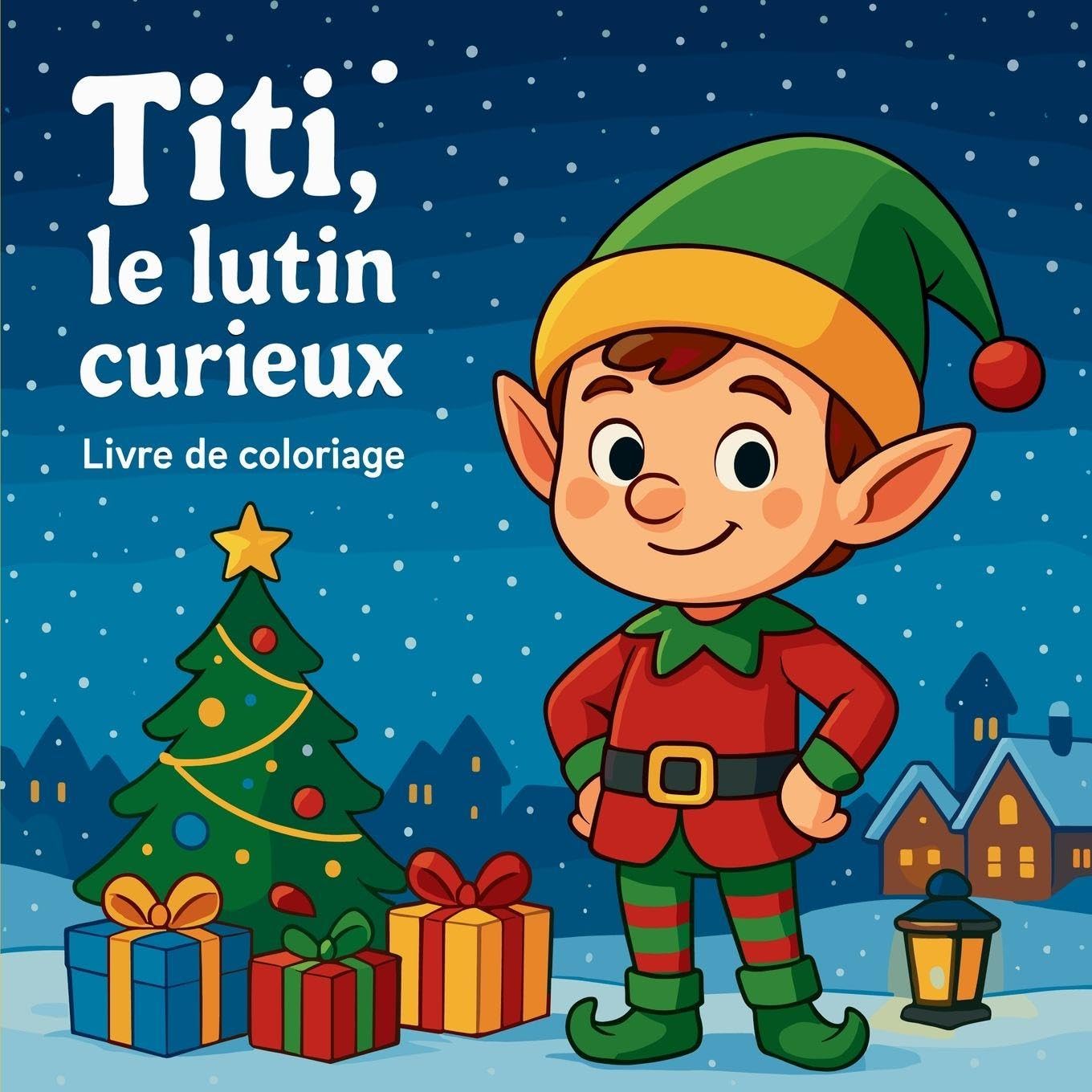 Titi, le lutin curieux - Livre de coloriage Non-fiction