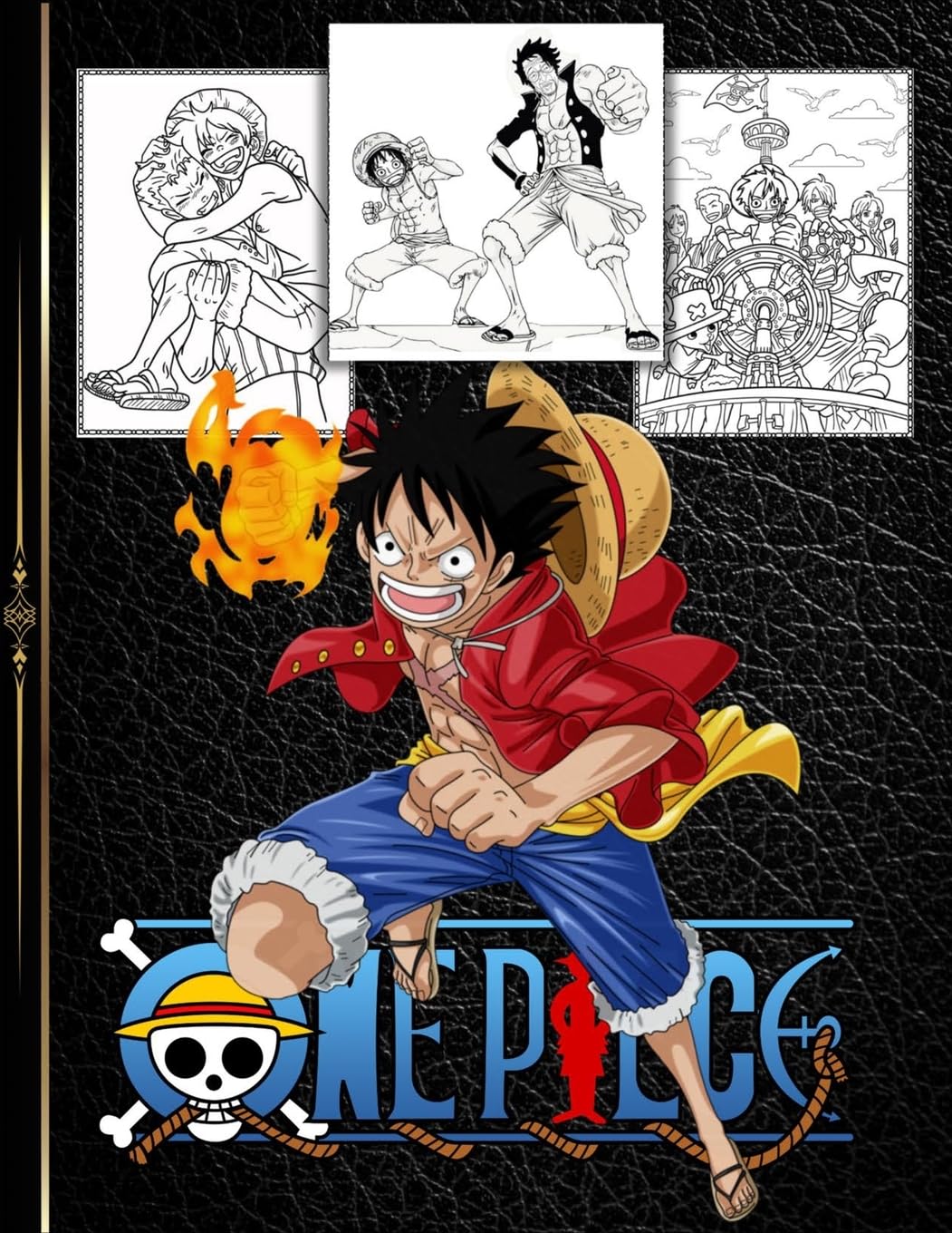 One Piece Coloring Book Manga