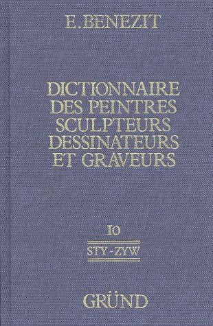 Dictionnaire Des Peintres Sculpteurs Dessin Ateurs Et Graveurs Nouvelle Edition Film, Art & Culture