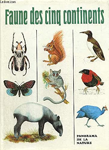 Faune des cinq continents Books