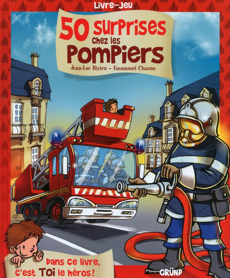 50 surprises chez les pompiers book