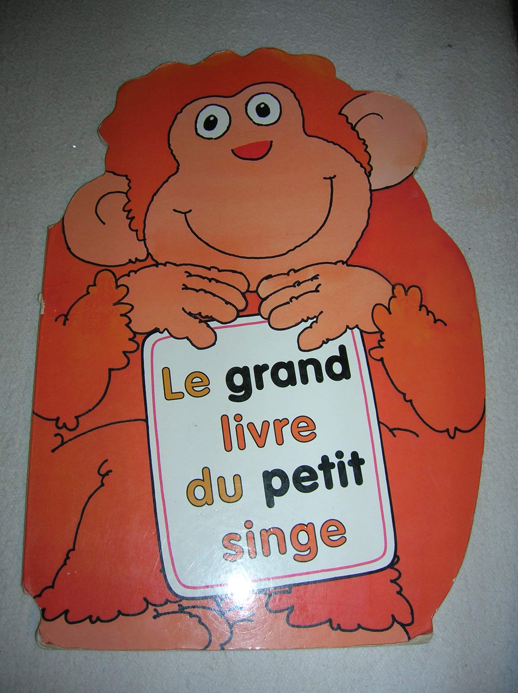 Le grand livre du petit singe Books