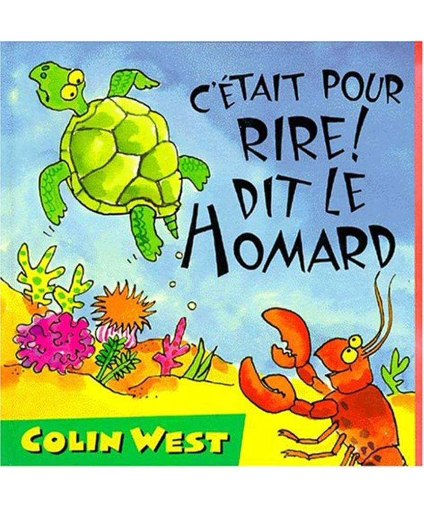 C'était pour rire ! dit le homard book