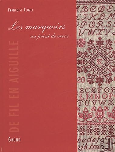 Les Marquoirs Au Point De Croix Books