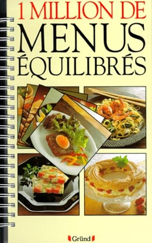 Un million de menus équilibrés Books