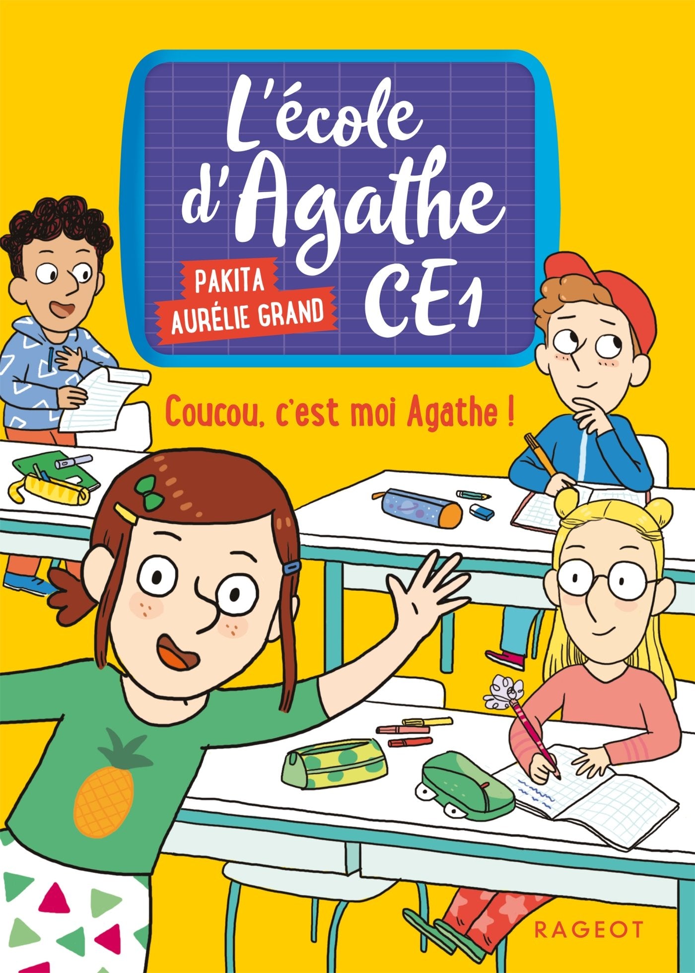 Coucou, c'est moi Agathe !: L' école dAgathe CE1 book
