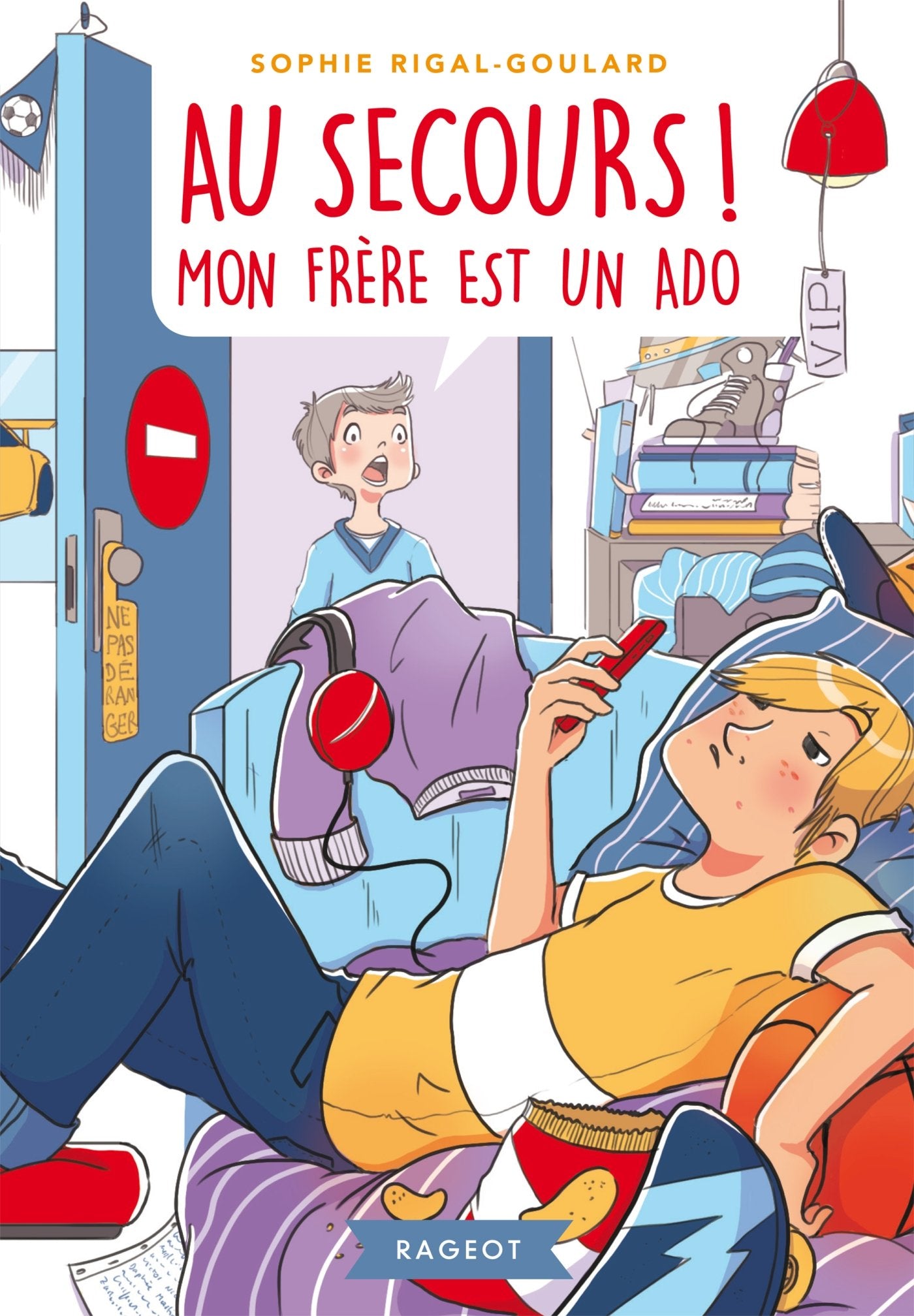 Au secours, mon frère est un ado book