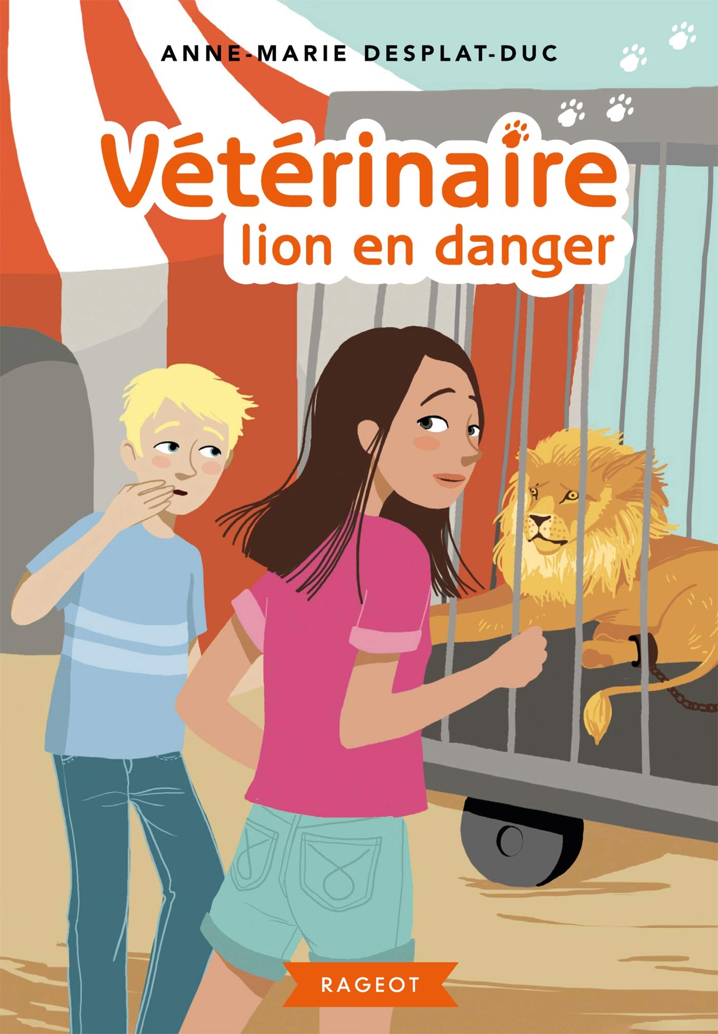 Vétérinaire lion en danger book