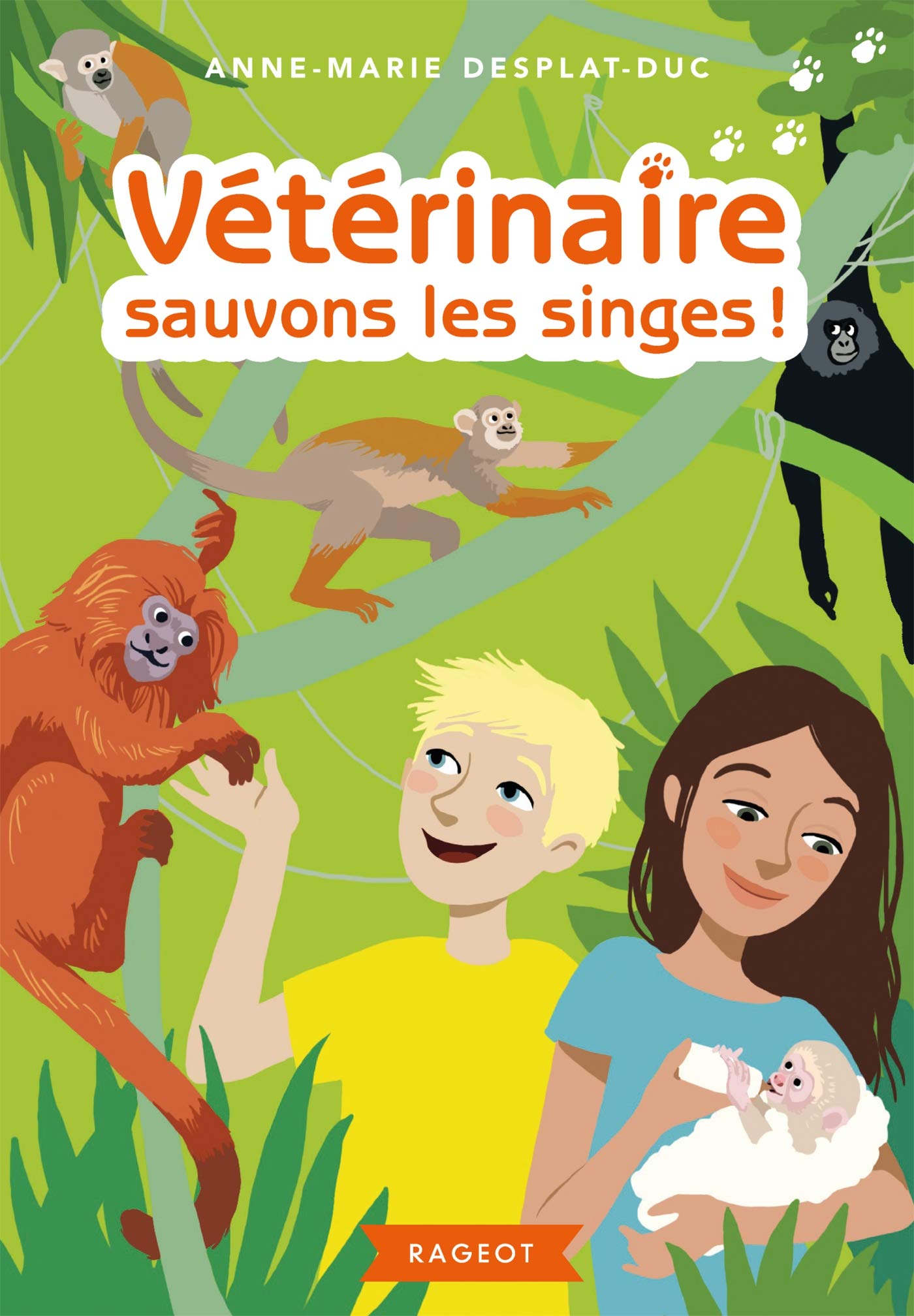 Vétérinaire sauvons les singes ! book