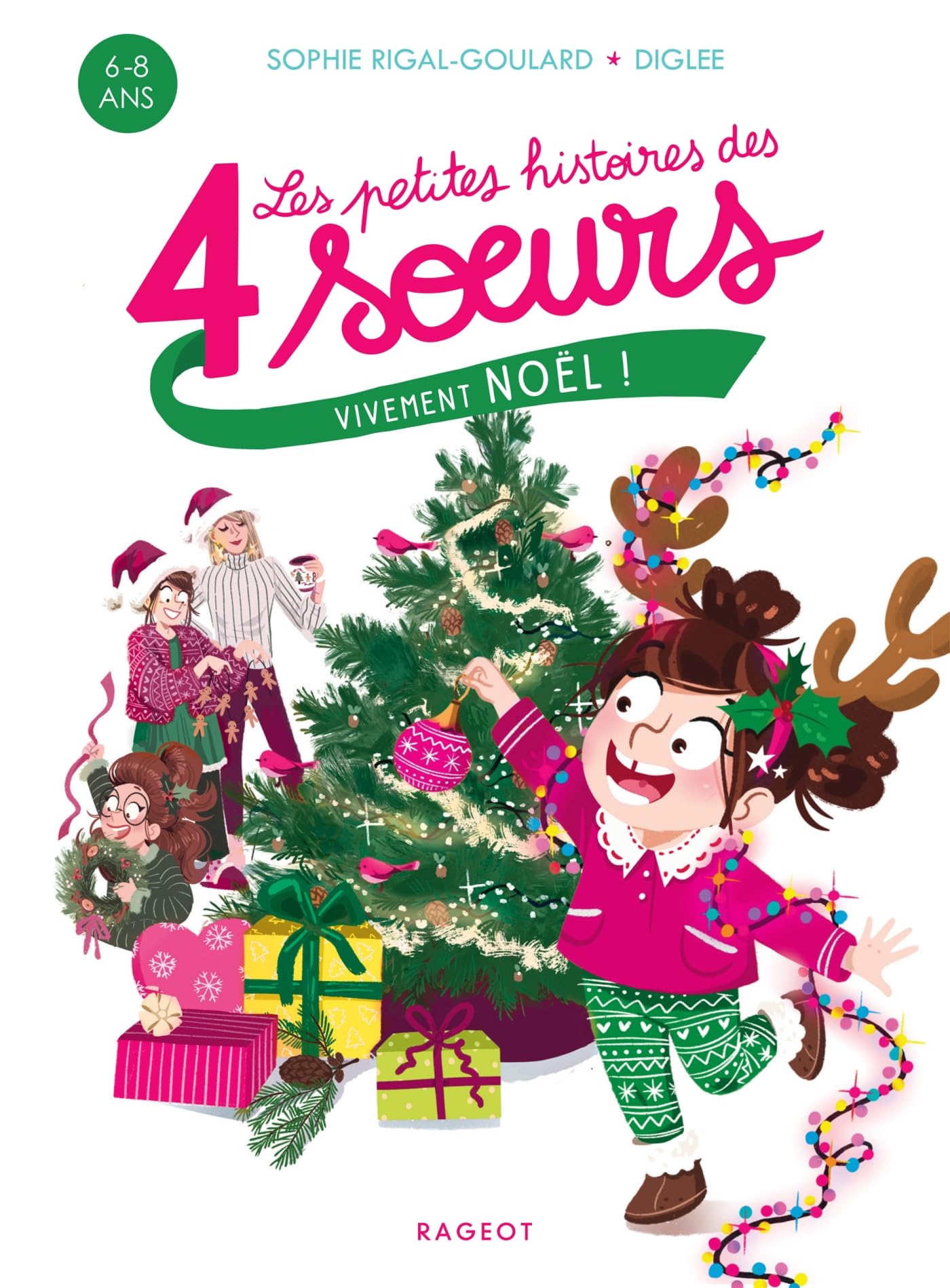 Les petites histoires des 4 soeurs - Vivement Noël ! book