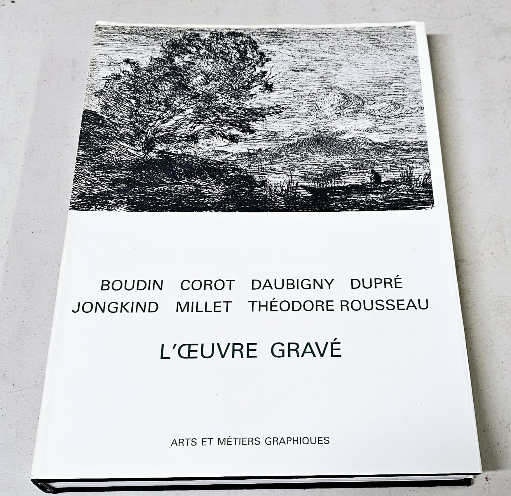 L'Oeuvre gravé de Boudin, Corot, Daubigny, Dupré, Jongkind, Millet, Théodore Rousseau Books