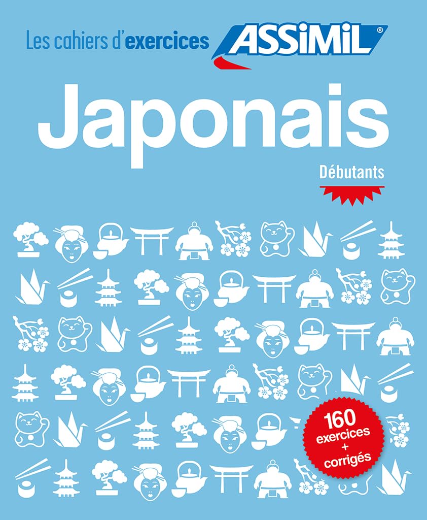 Cahier d'Exercices Japonais | Niveau Débutants | Assimil book