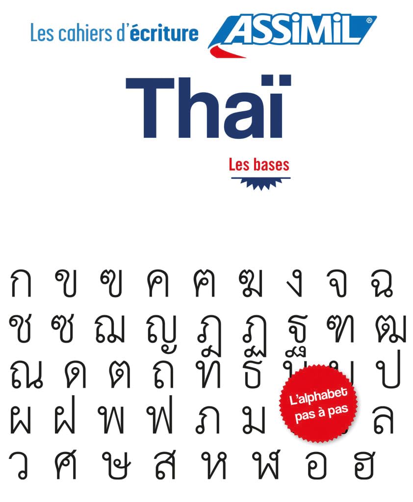 Cahier d'Ecriture Thaï | Les Bases | Assimil book