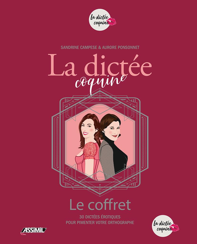 Coffret Cahiers La Dictée Coquine: Le coffret 2 volumes, 30 dictées érotiques pour pimenter votre orthographe Foreign Languages ​​& Dictionaries