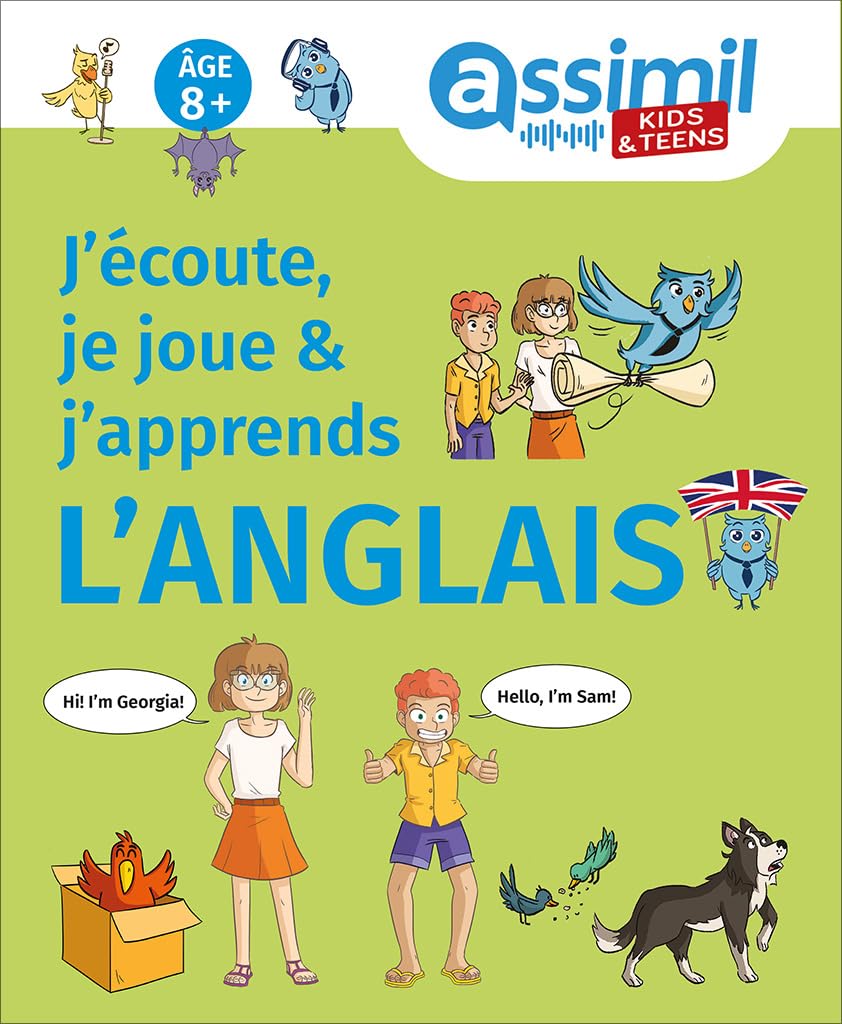 J'écoute, je joue & j'apprends l'anglais book
